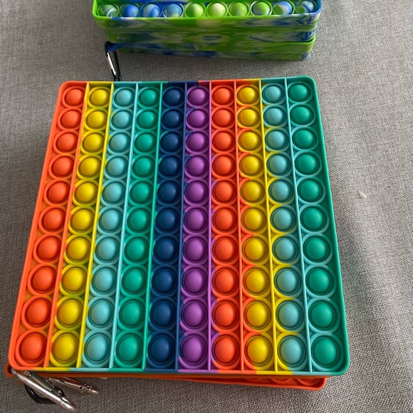 Push bubble pop it fidget toys. 100 bubbles. - Picture 2 of 5